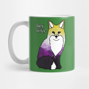 Hey Enby Foxy! Mug